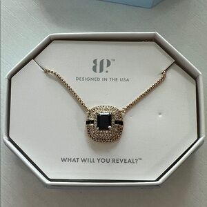 BP Gold & Black Onyx Necklace NK39502 The Unseen We Carry - Bomb Party